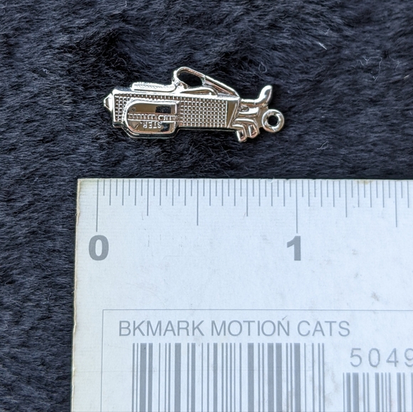 Golf Charm, Sterling Golf Bag, Golfing, pendant, Silver, .925, bracelet - Picture 3 of 6